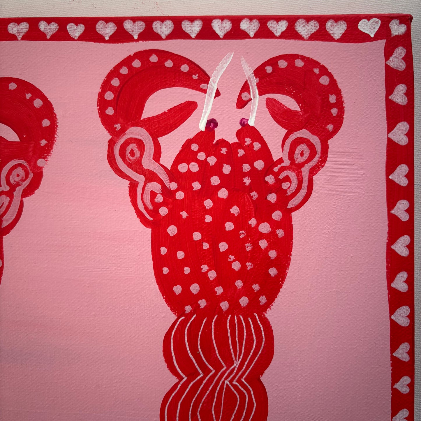 Red love lobsters.