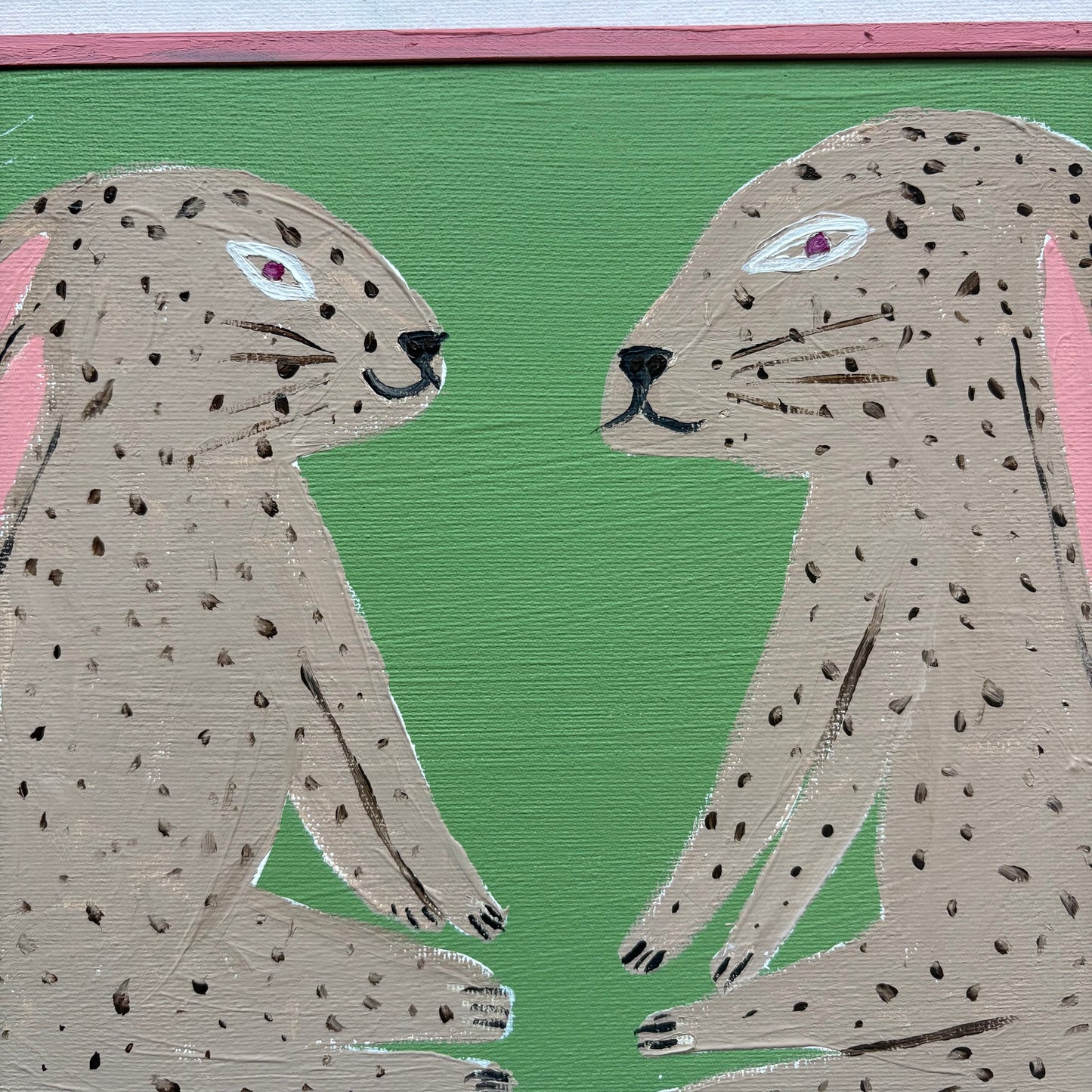 Two hares.