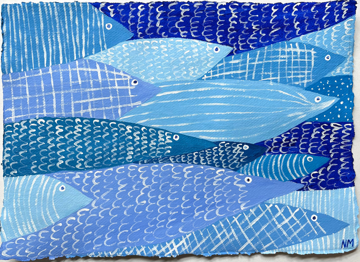 Blue fishes