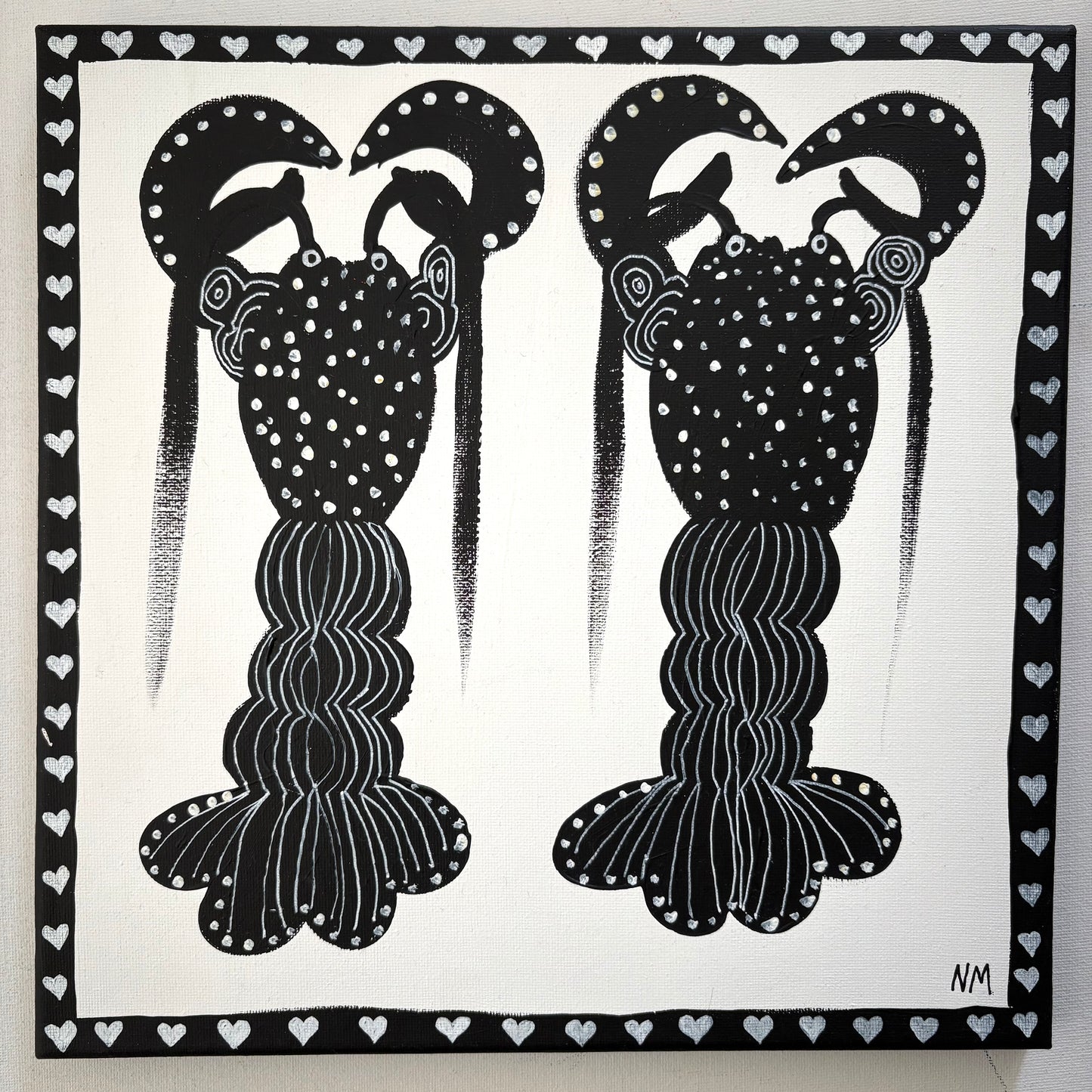 Black love lobsters.