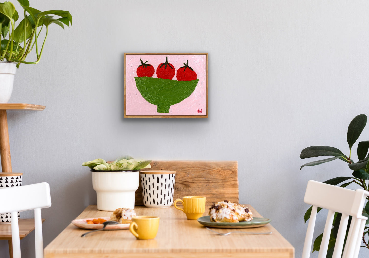 Three tomato’s print.