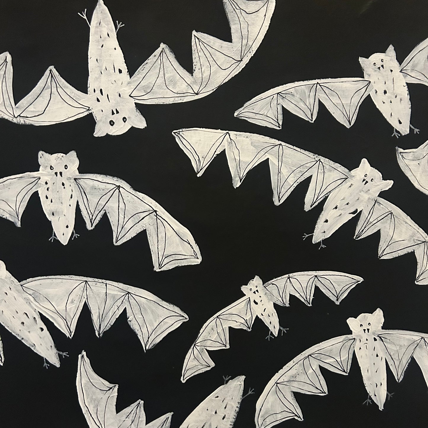 White bats
