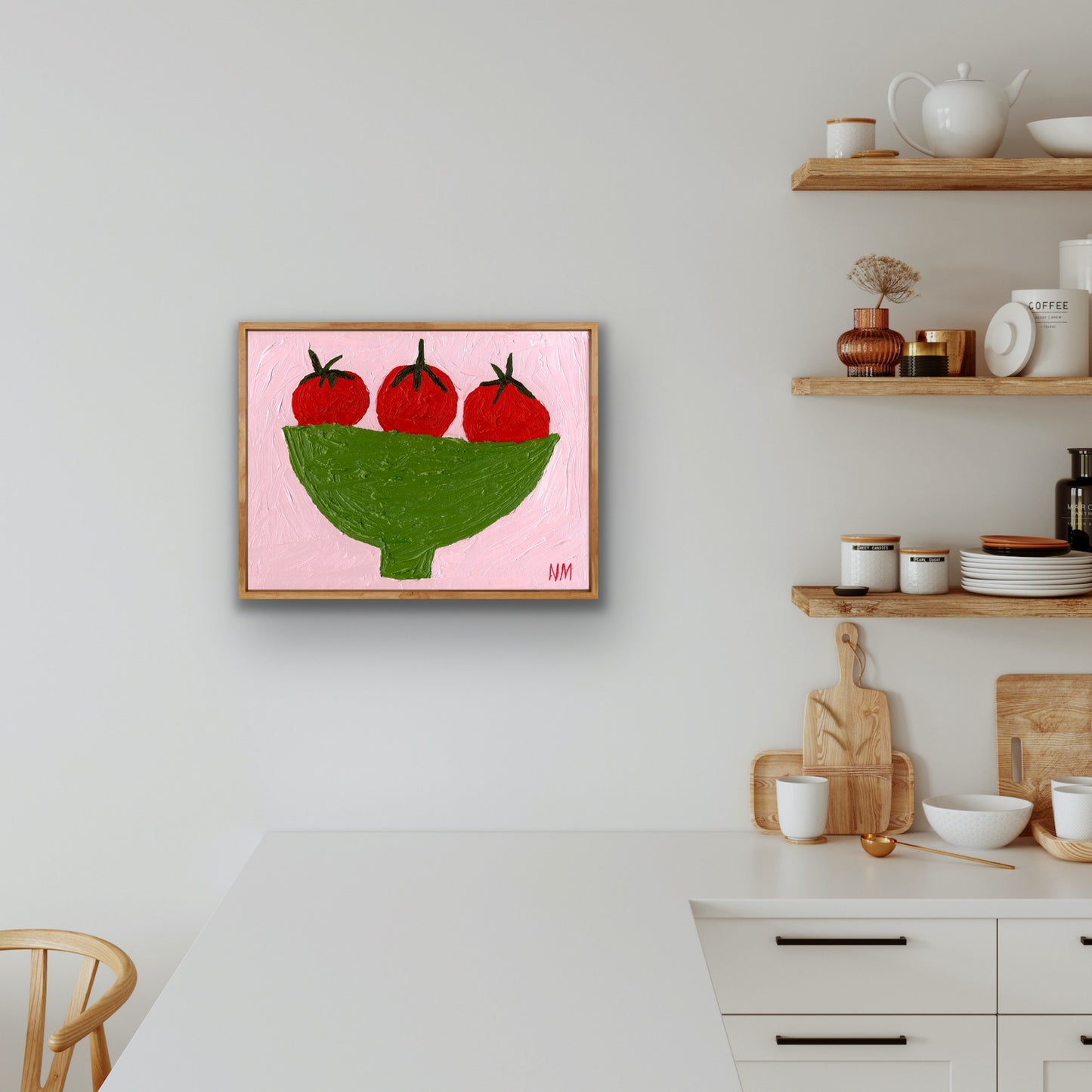 Three tomato’s print.