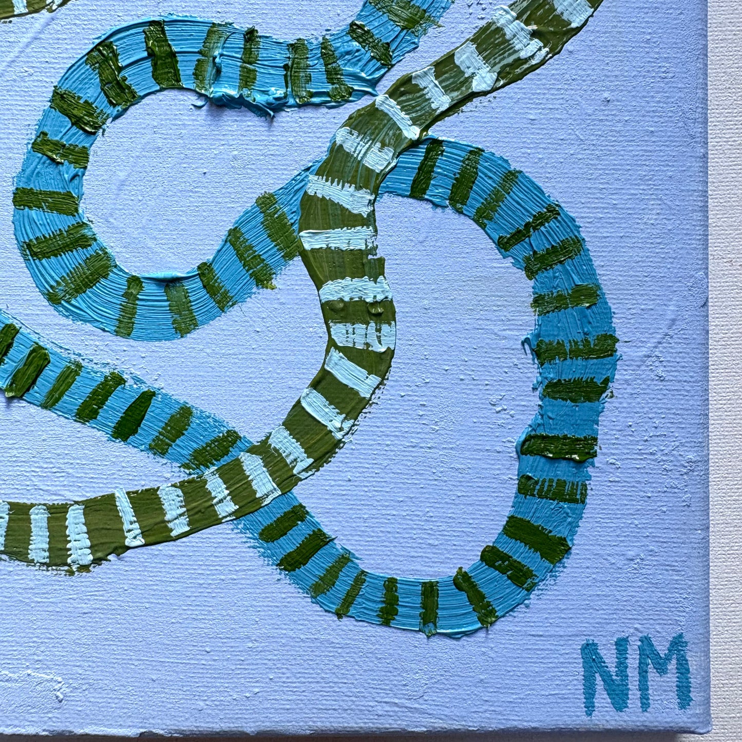 Two snakes.
