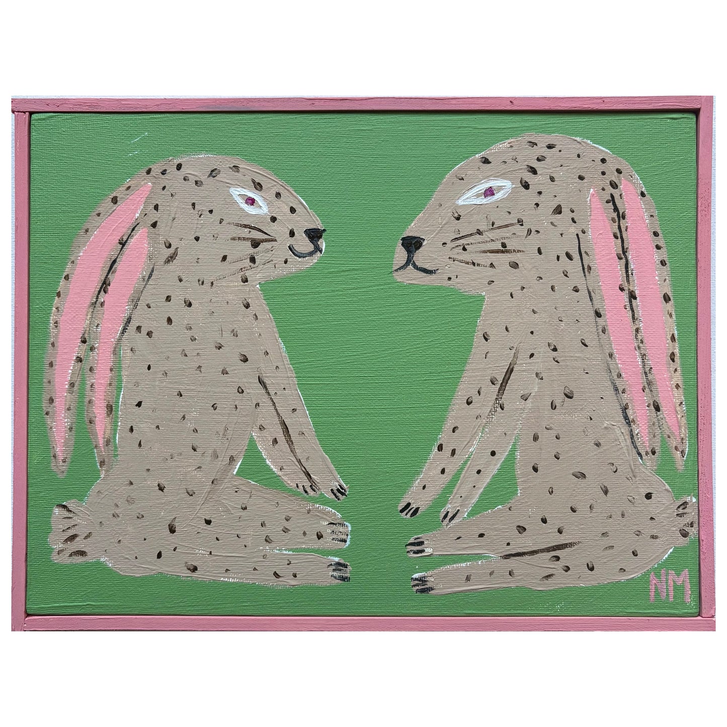 Two hares.