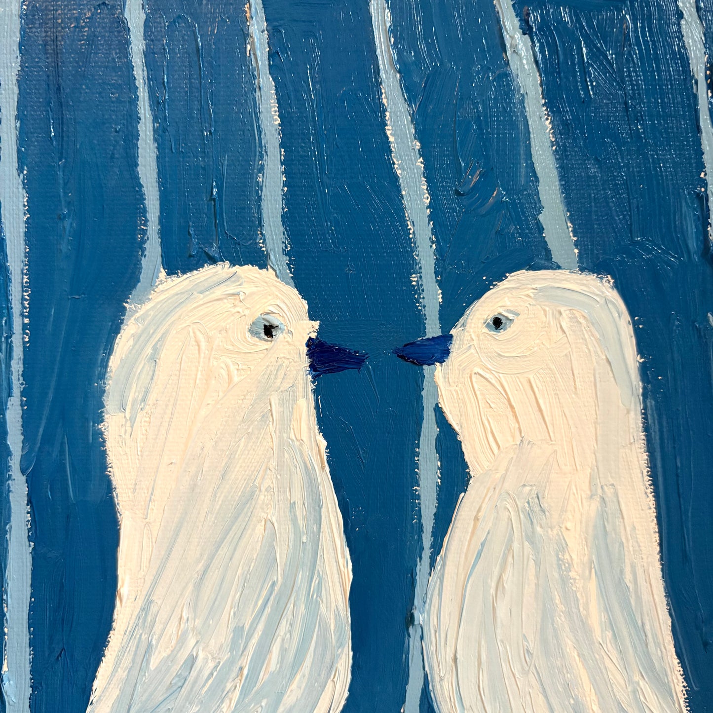 Pretty white birds.