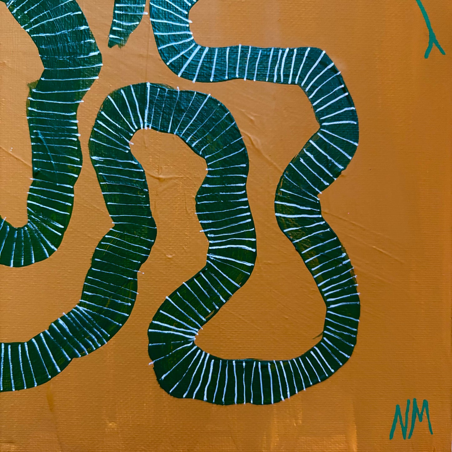 Green snake