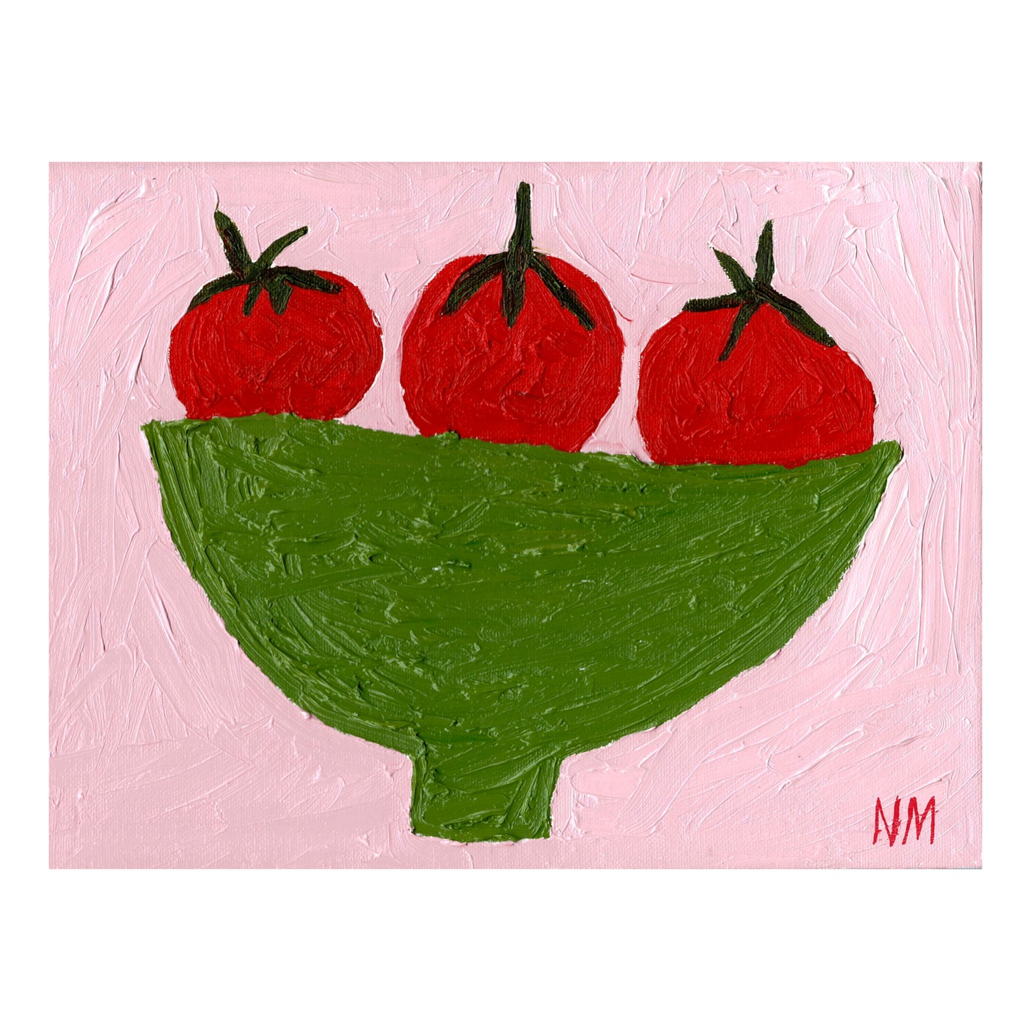 Three tomato’s print.