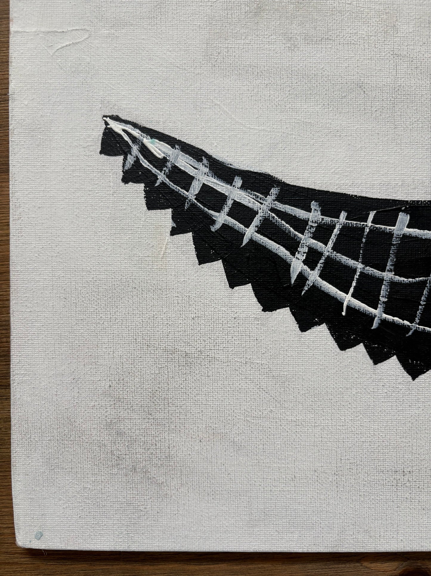 Black crocodile.