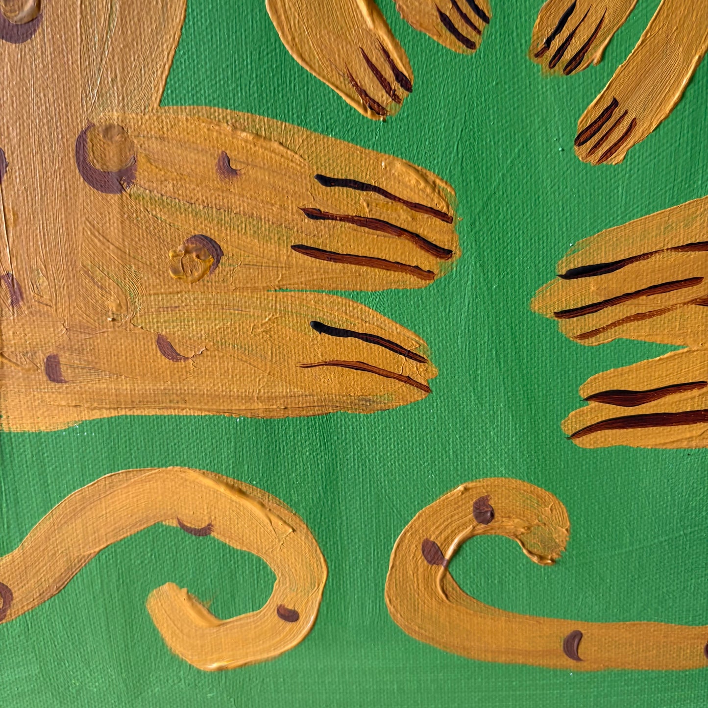 Two leopards.