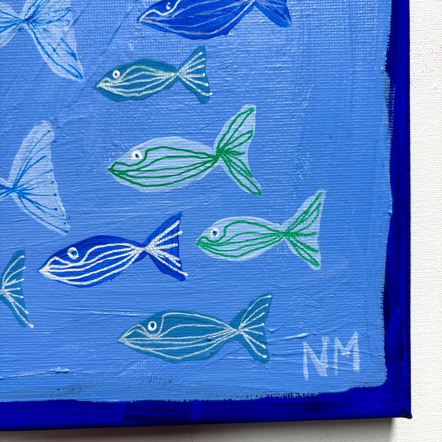 Swimming little fish.