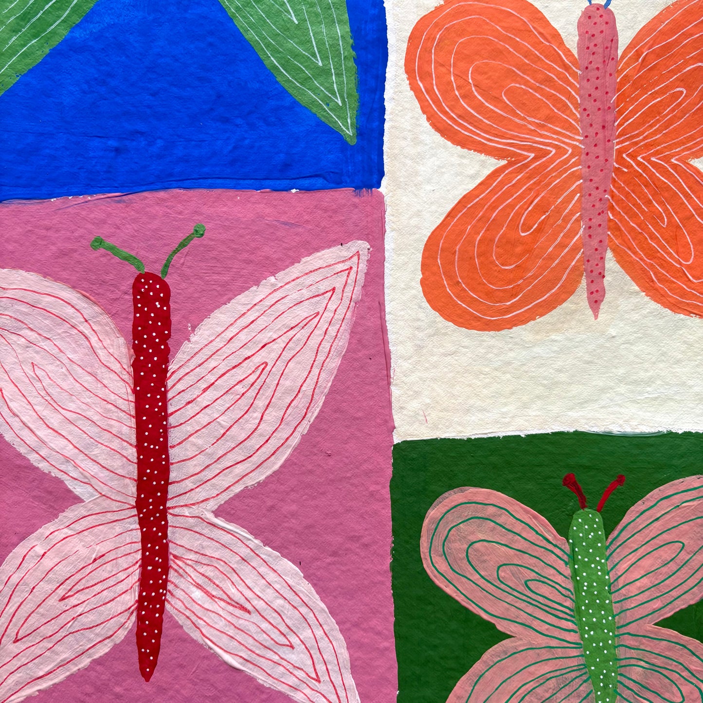 Colouful butterflies.