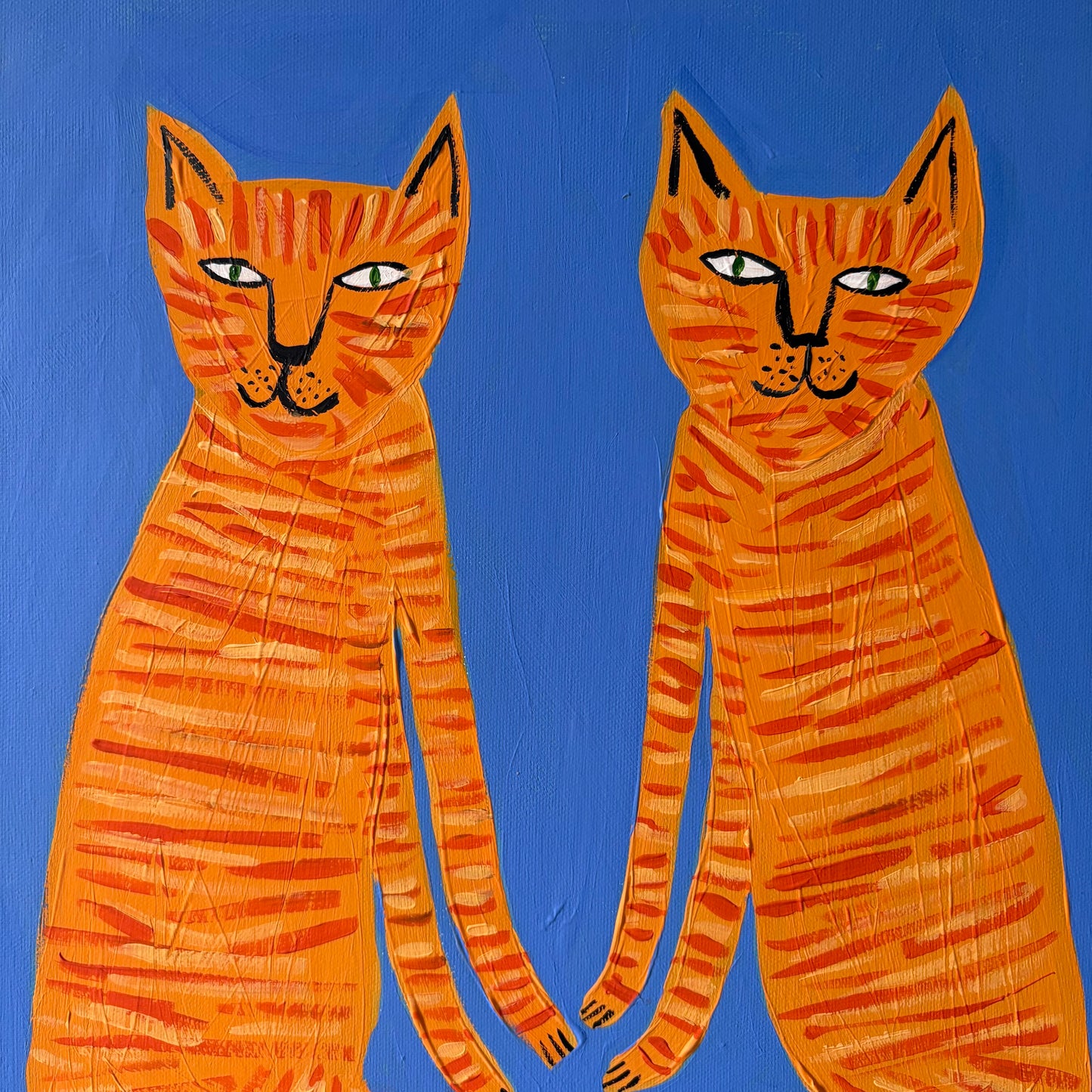 Two ginger friends.