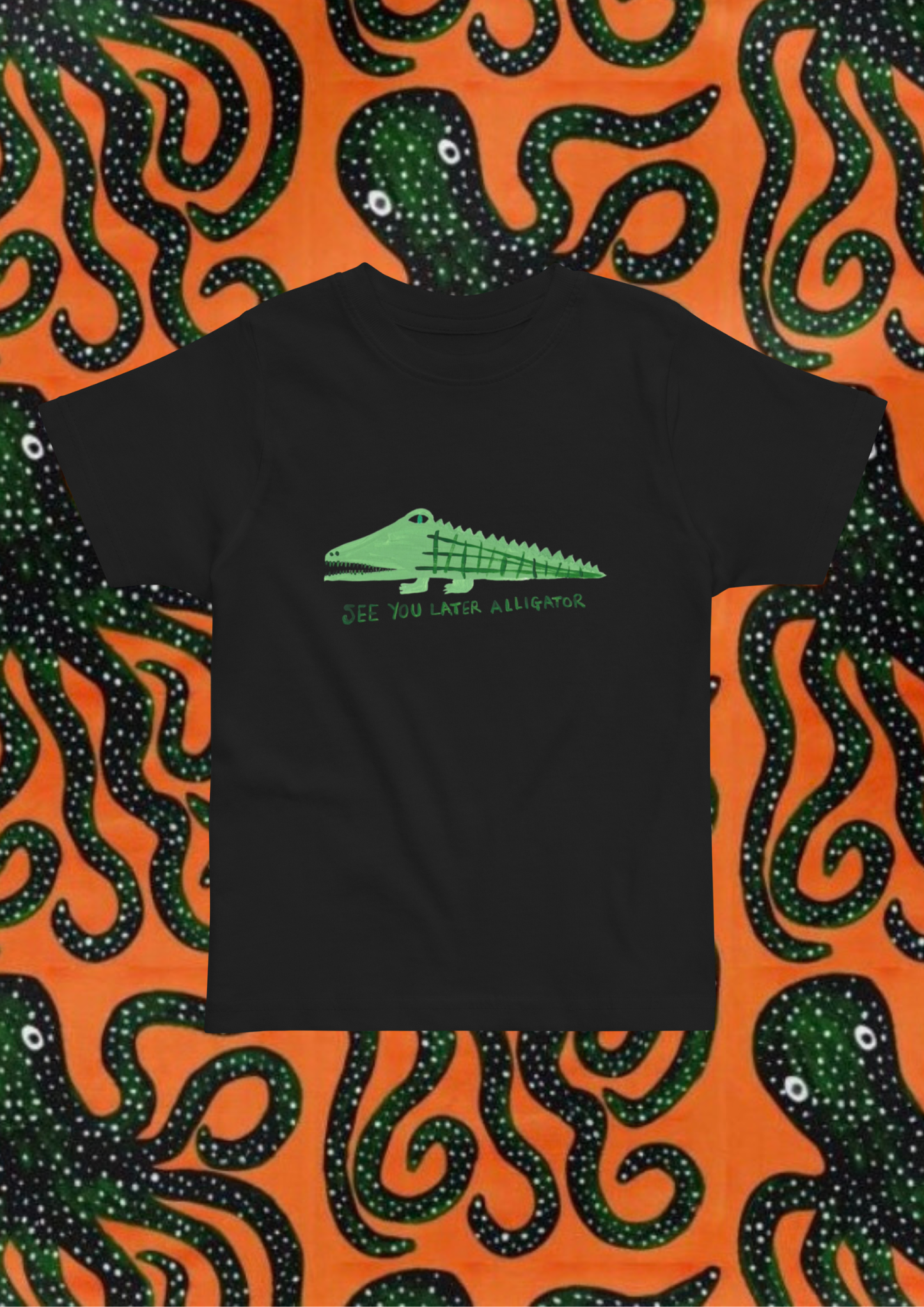 See You Later Alligator Kids jersey t-shirt