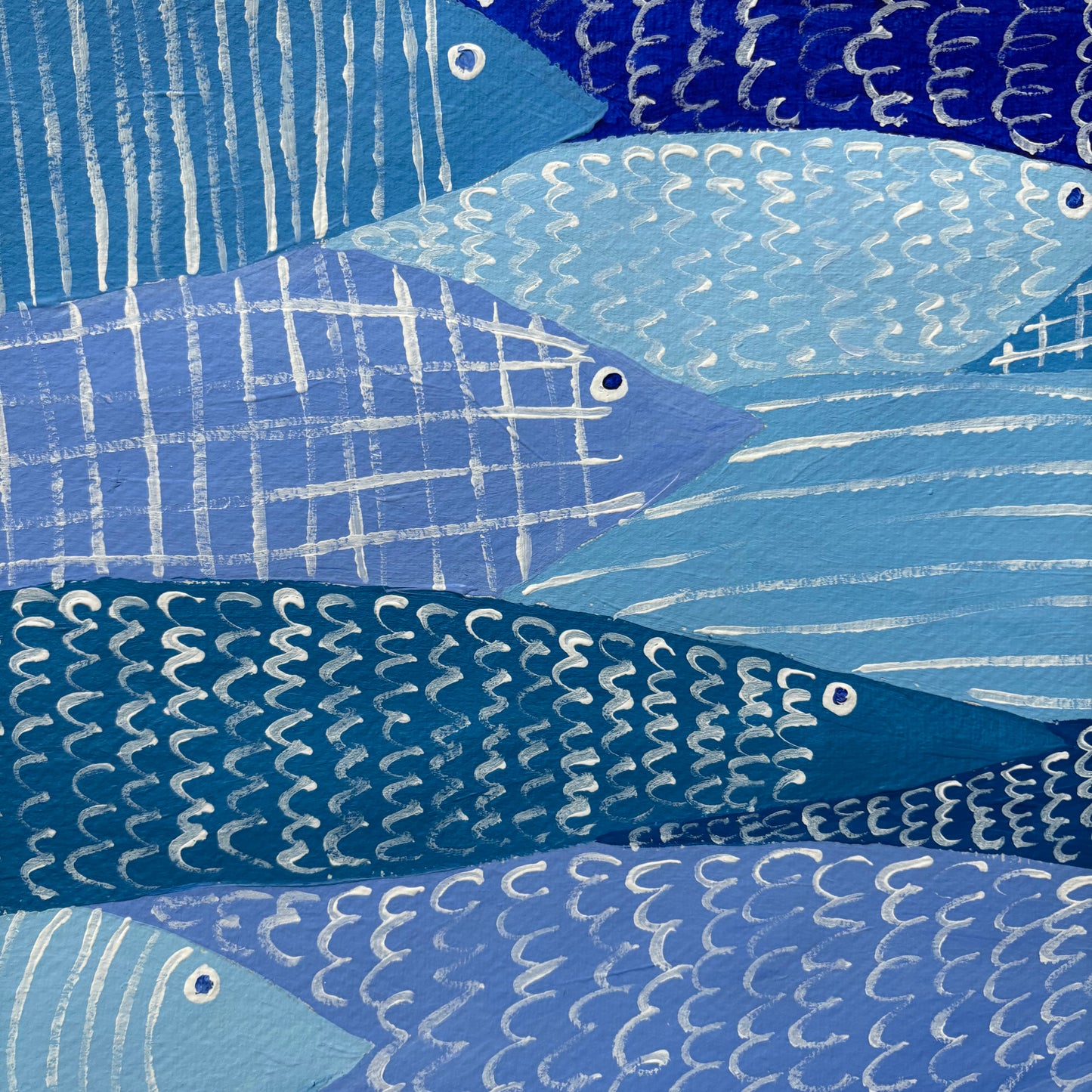 Blue fishes