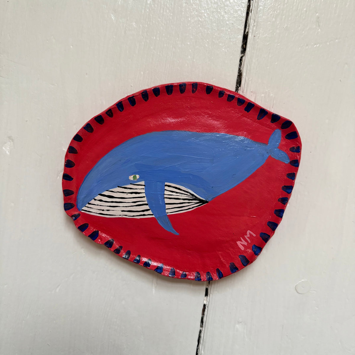 Whale in the Red Sea wall hanging.