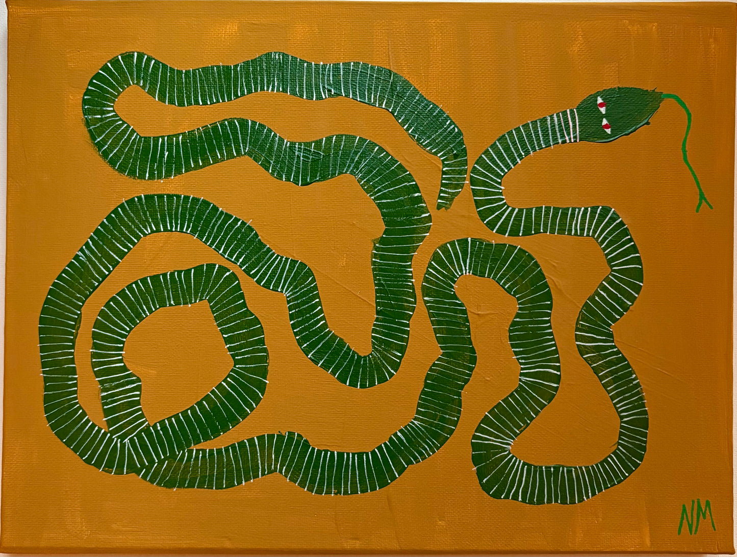 Green snake