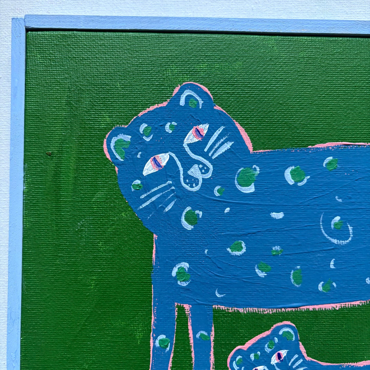 Blue leopards.