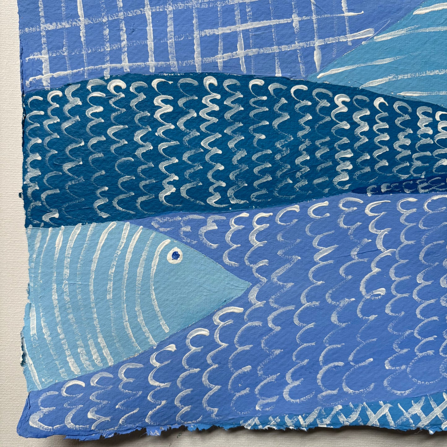 Blue fishes