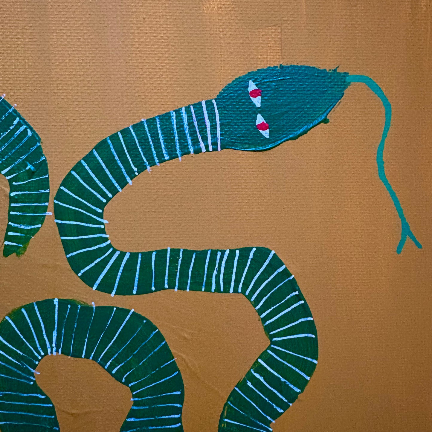 Green snake