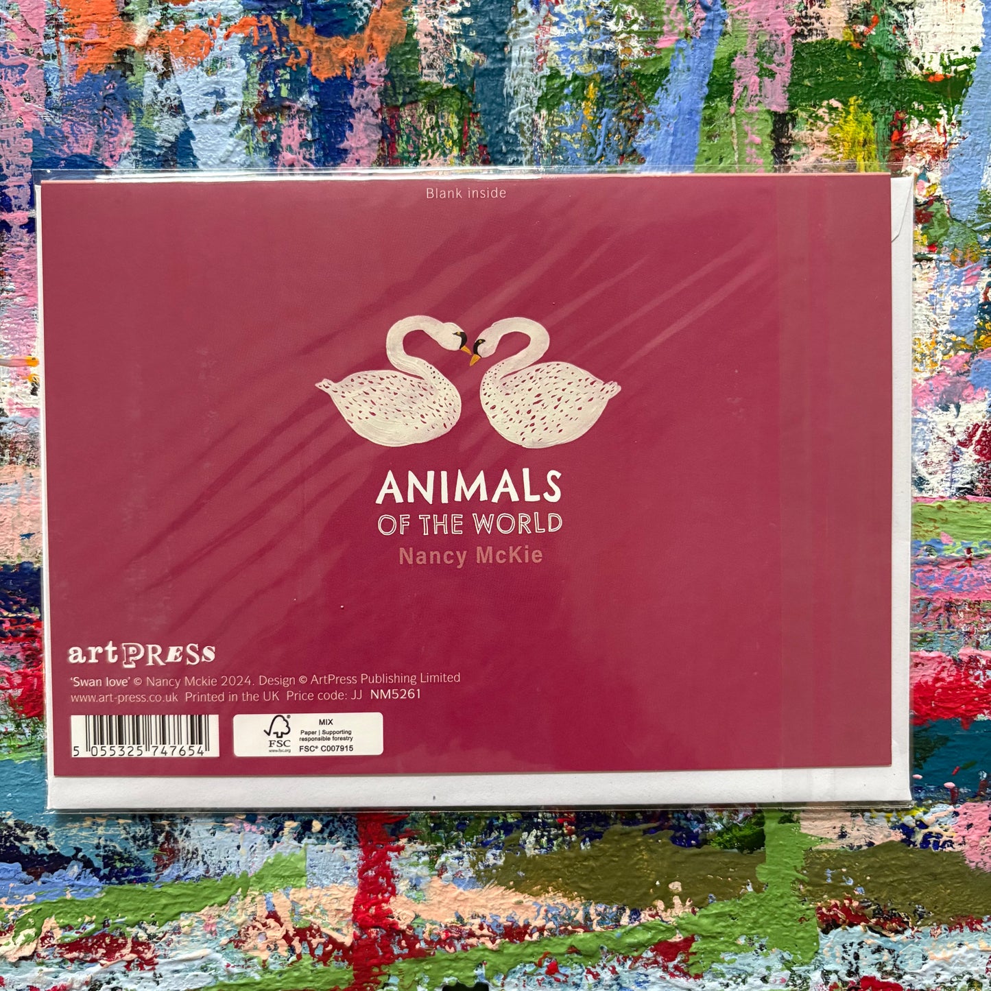 Happy anniversary card.