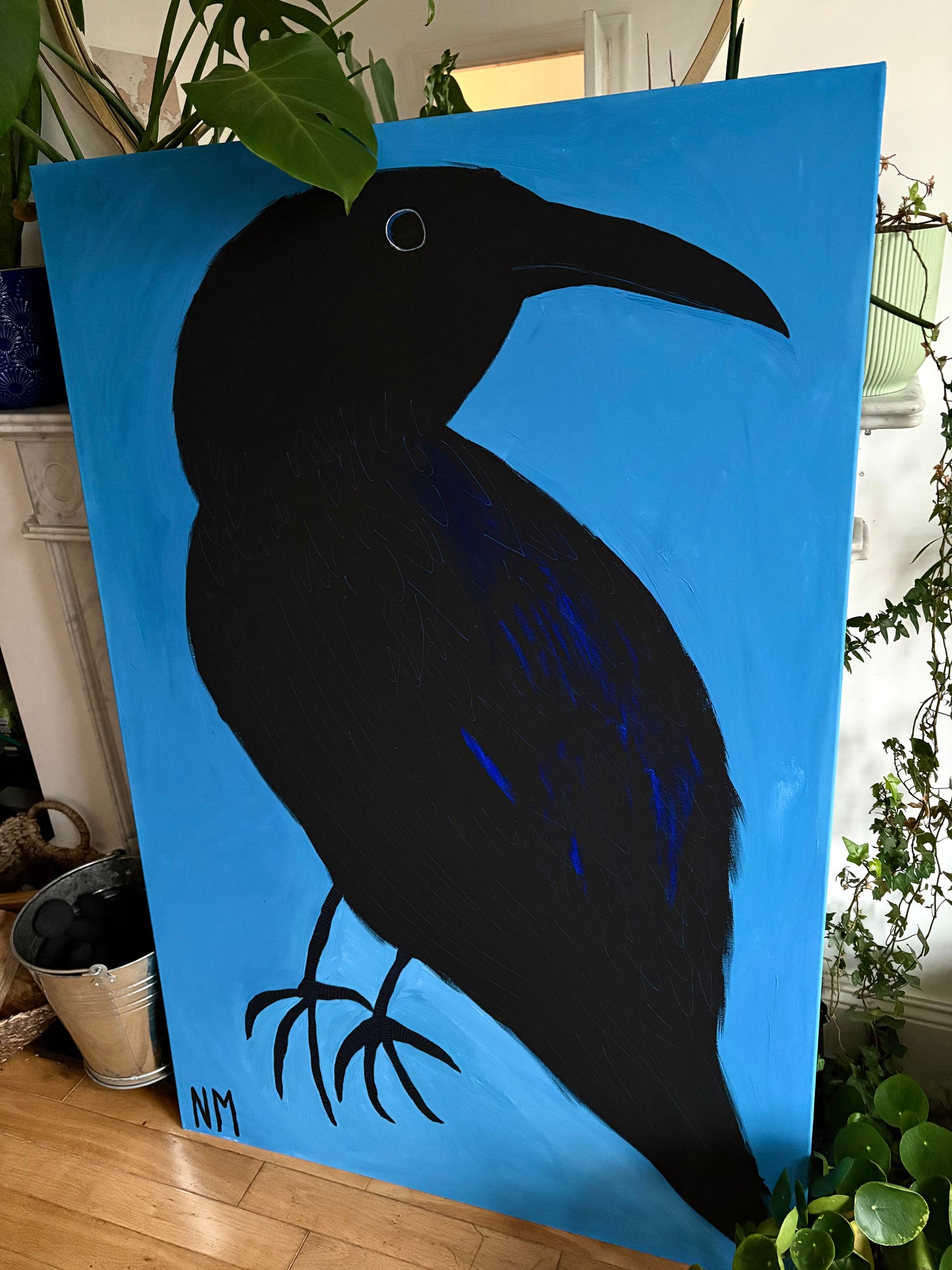Giant crow.