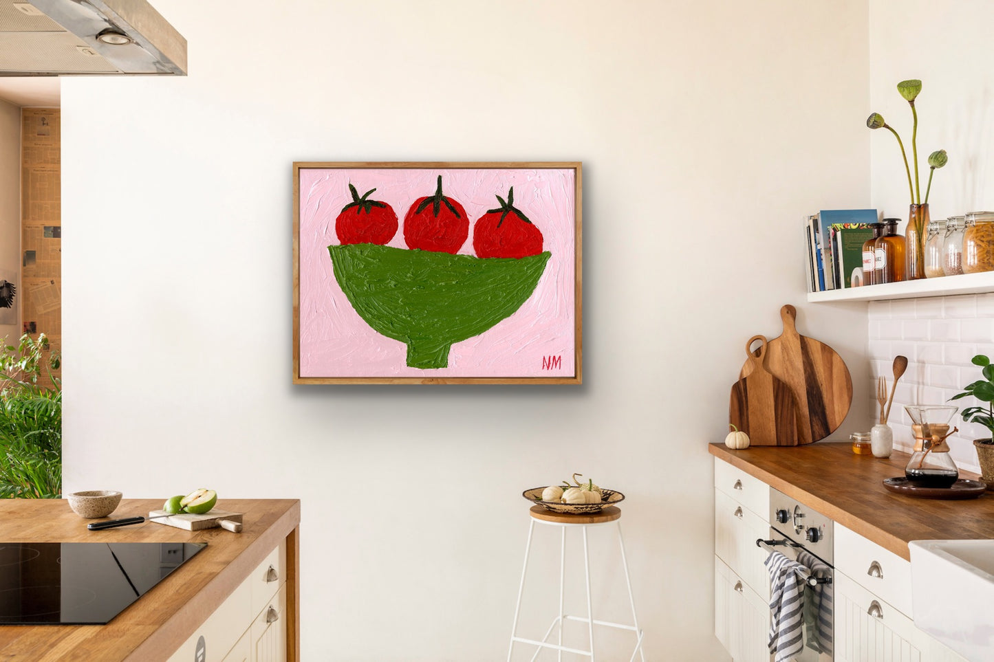 Three tomato’s print.