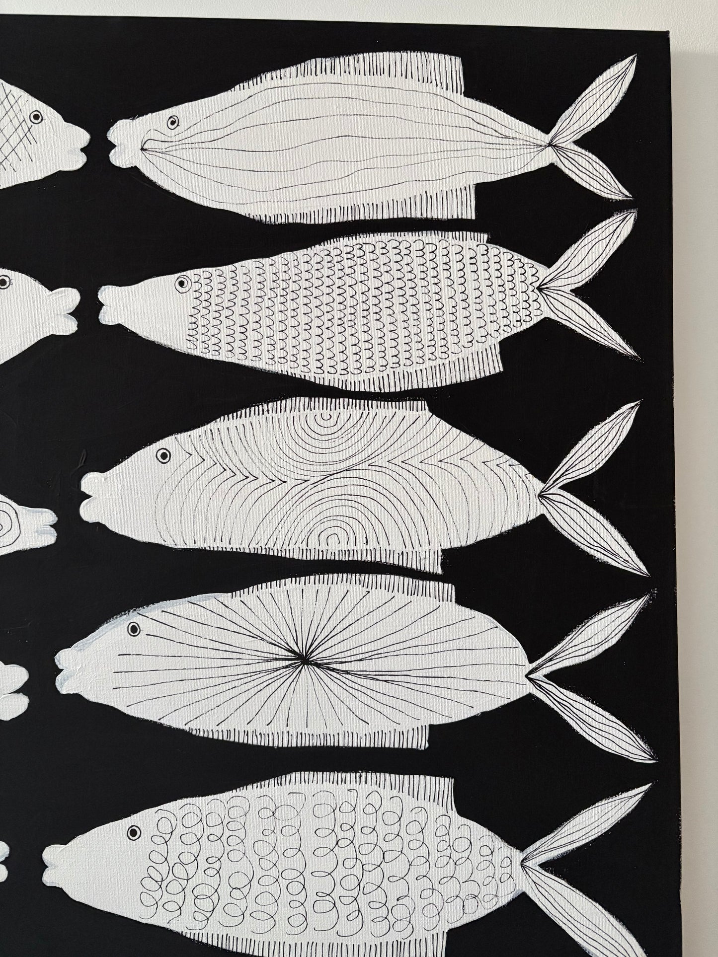 White fishes.