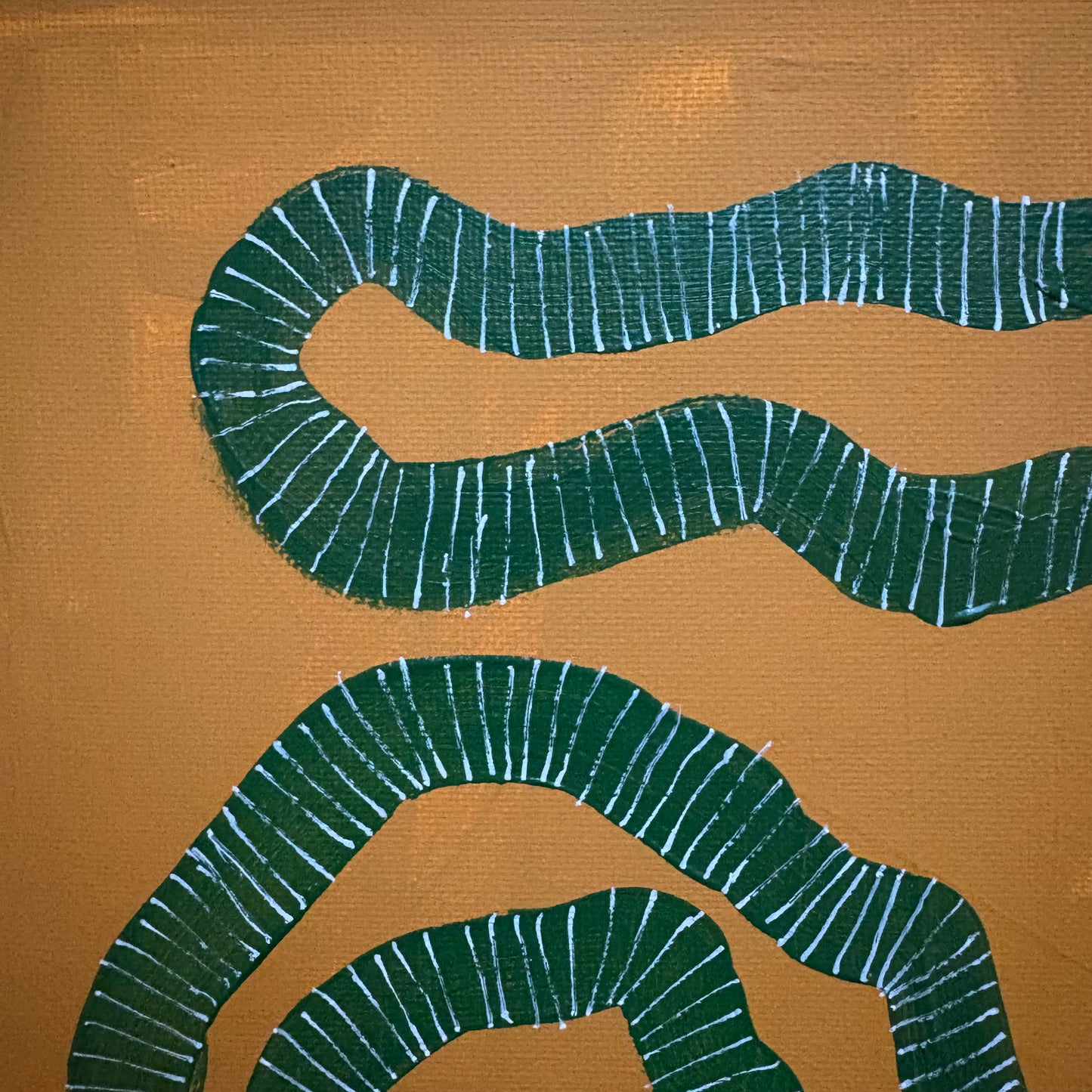 Green snake