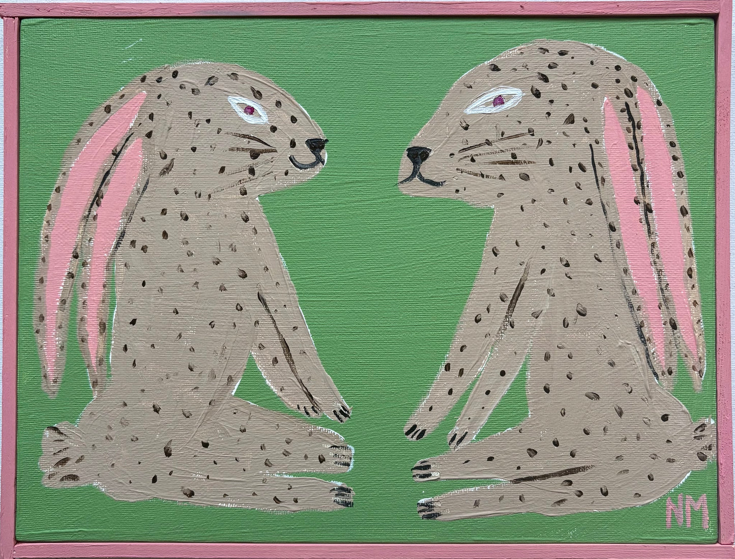 Two hares.