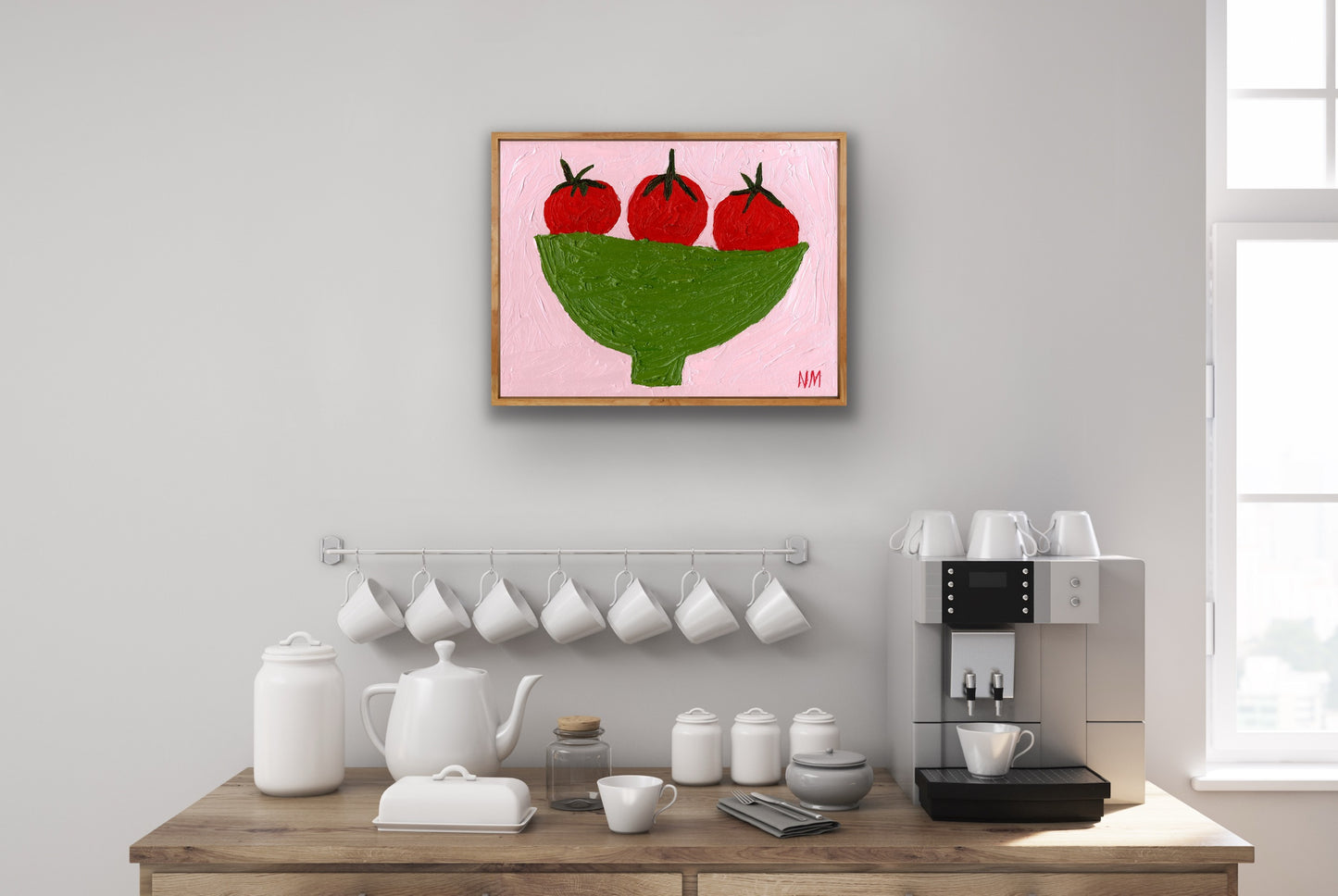 Three tomato’s print.