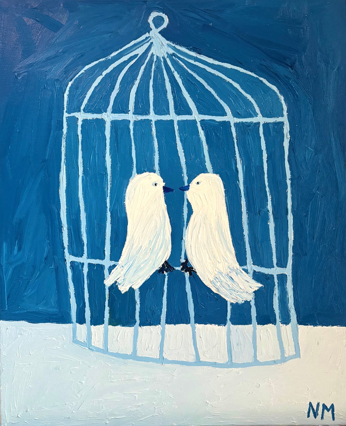 Pretty white birds.