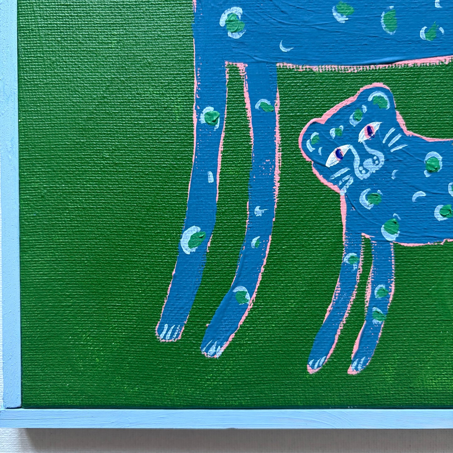 Blue leopards.