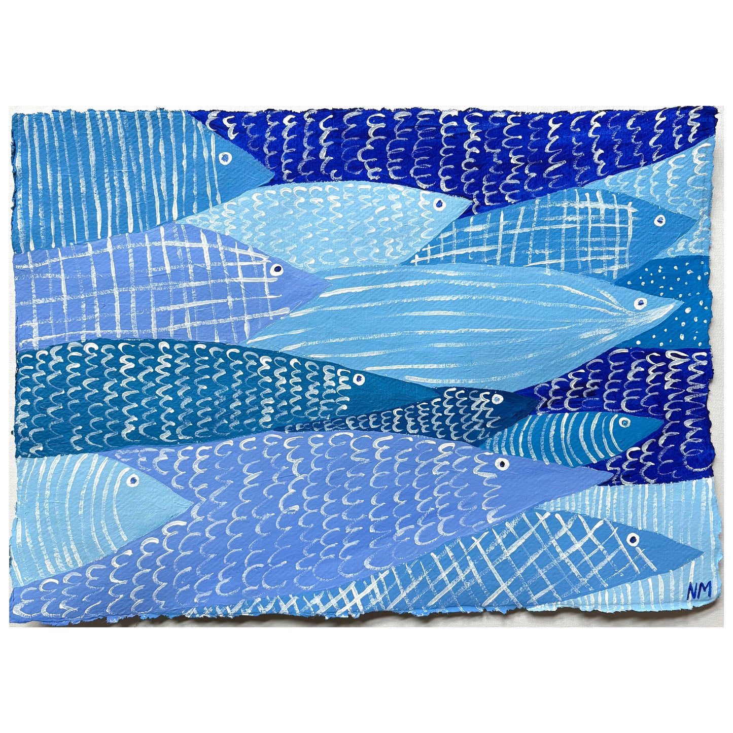 Blue fishes