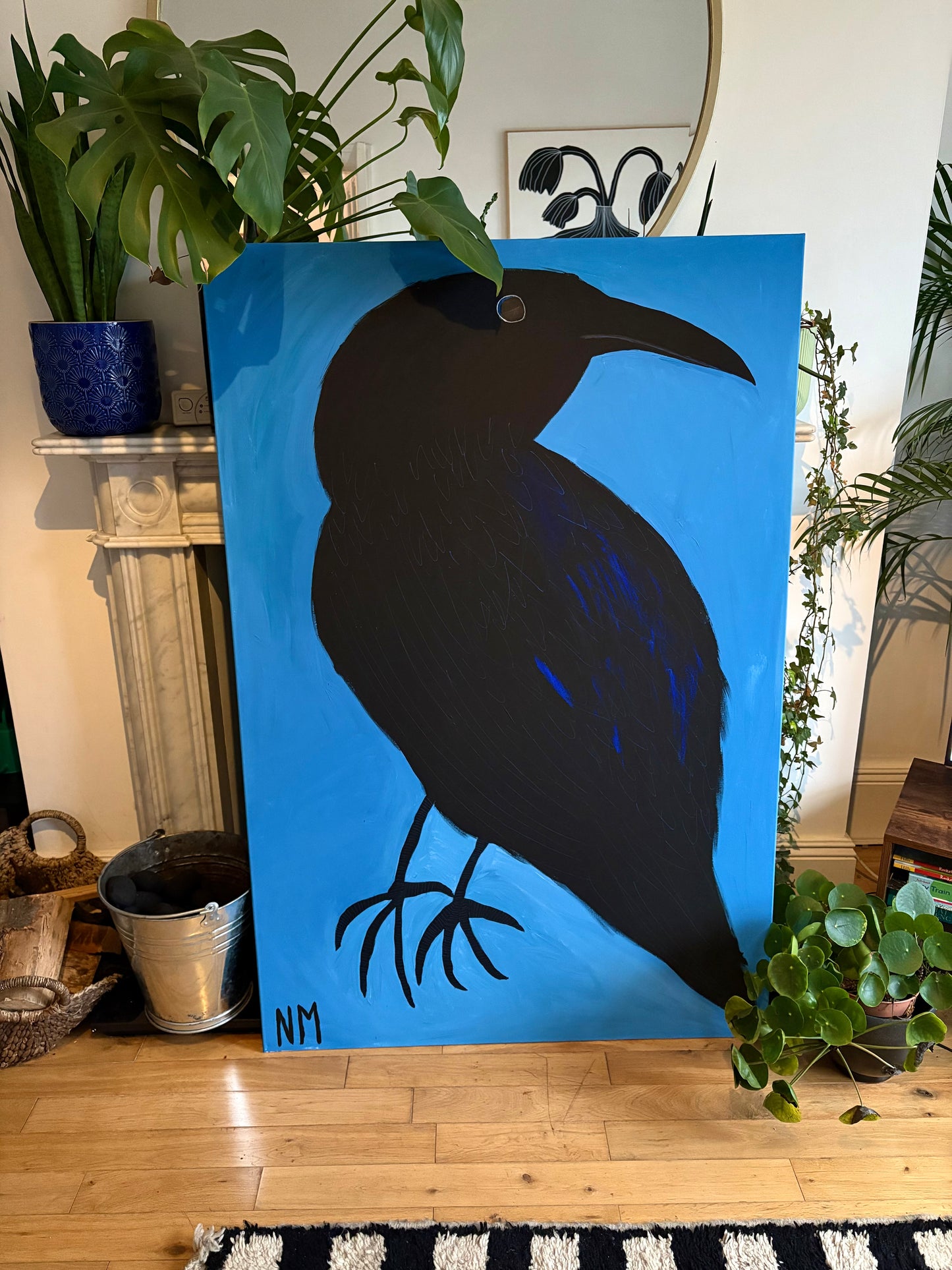 Giant crow.