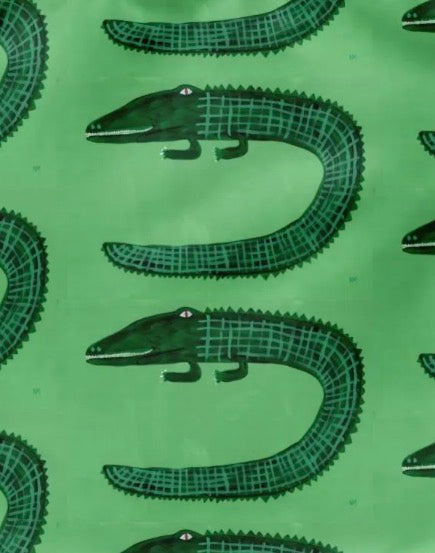 Crocodile bag.