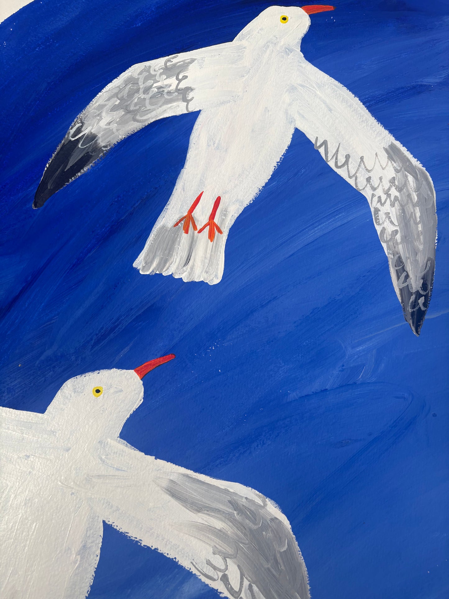 Seagulls In The Sky.