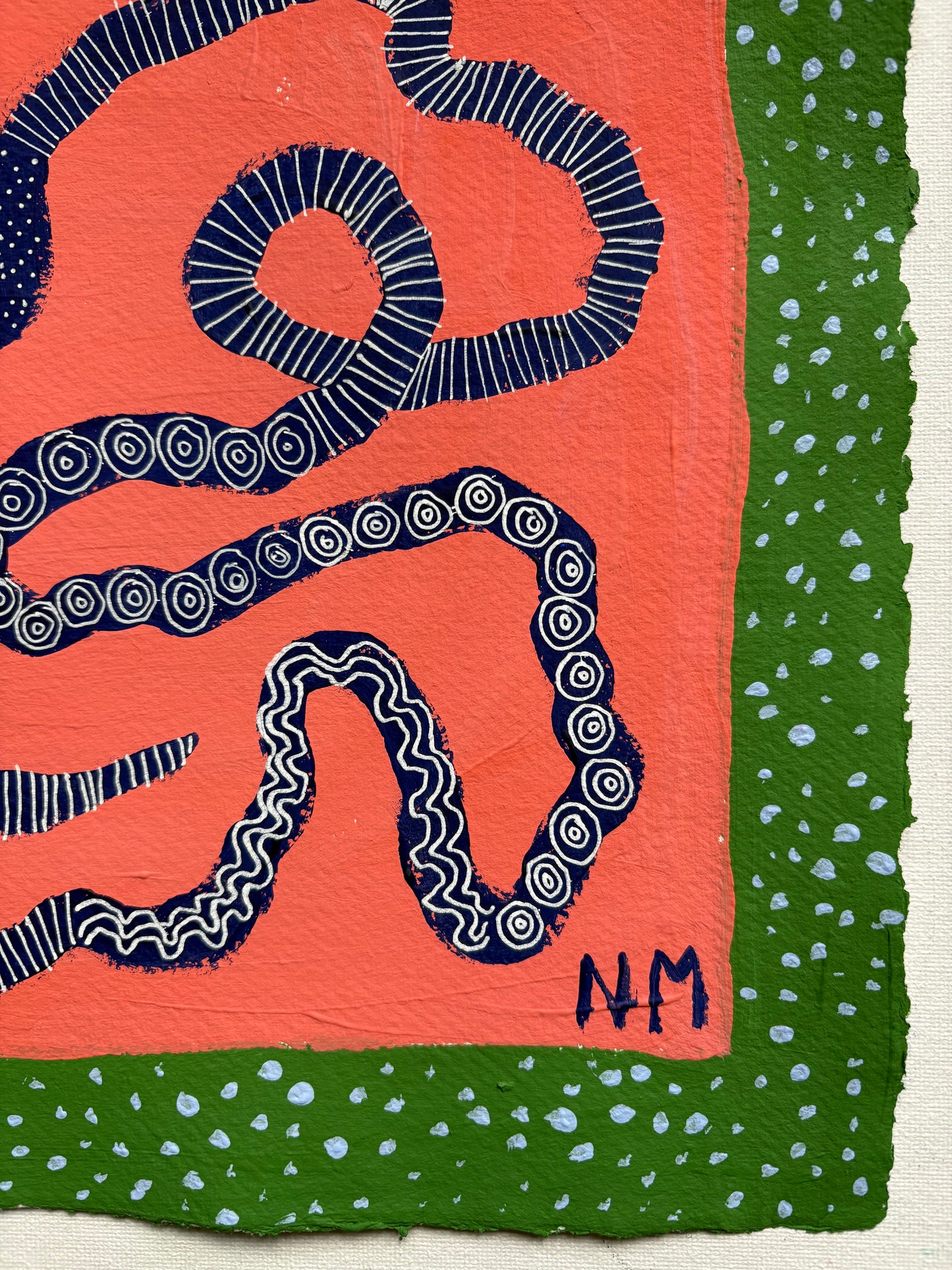 Blue snake