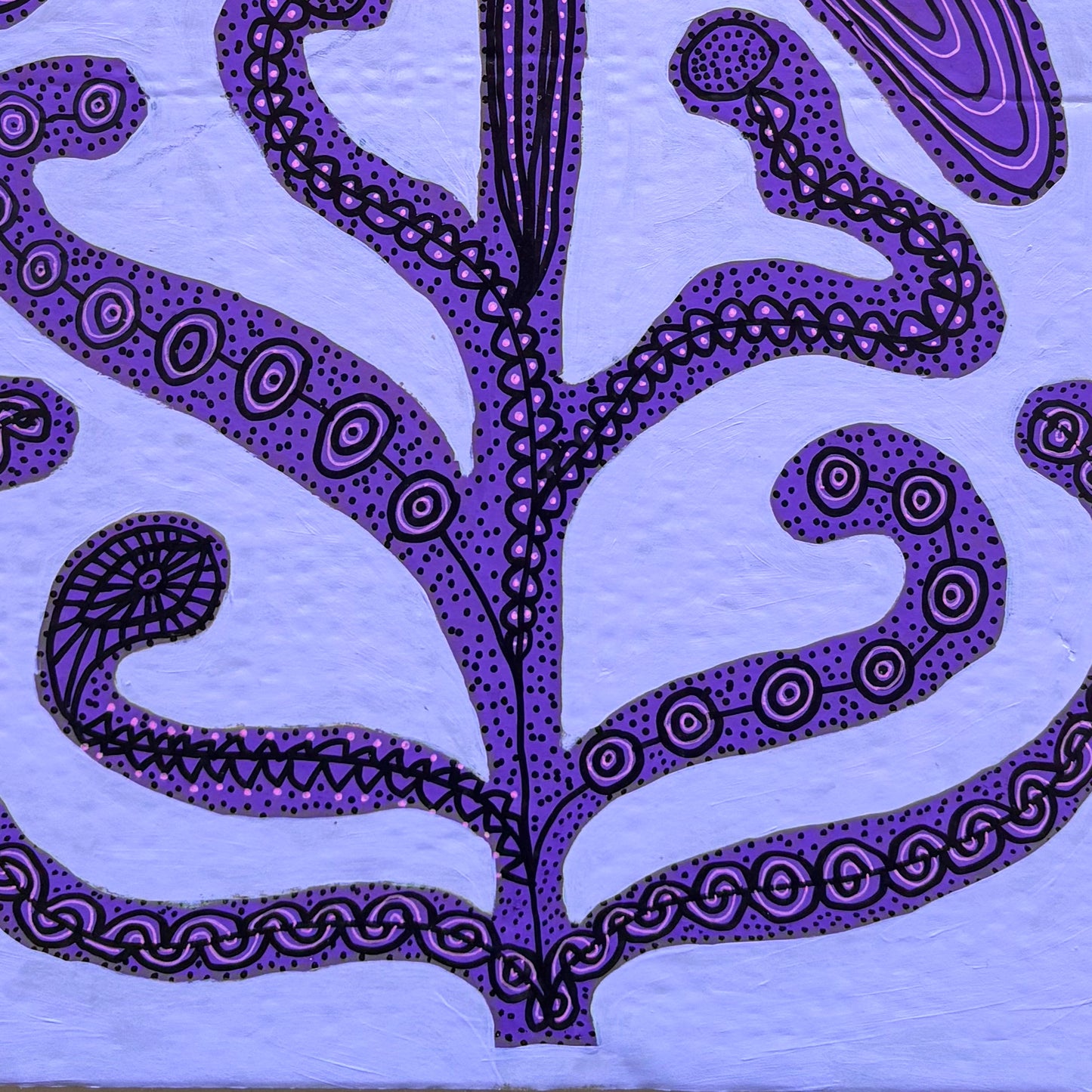 Purple flower.