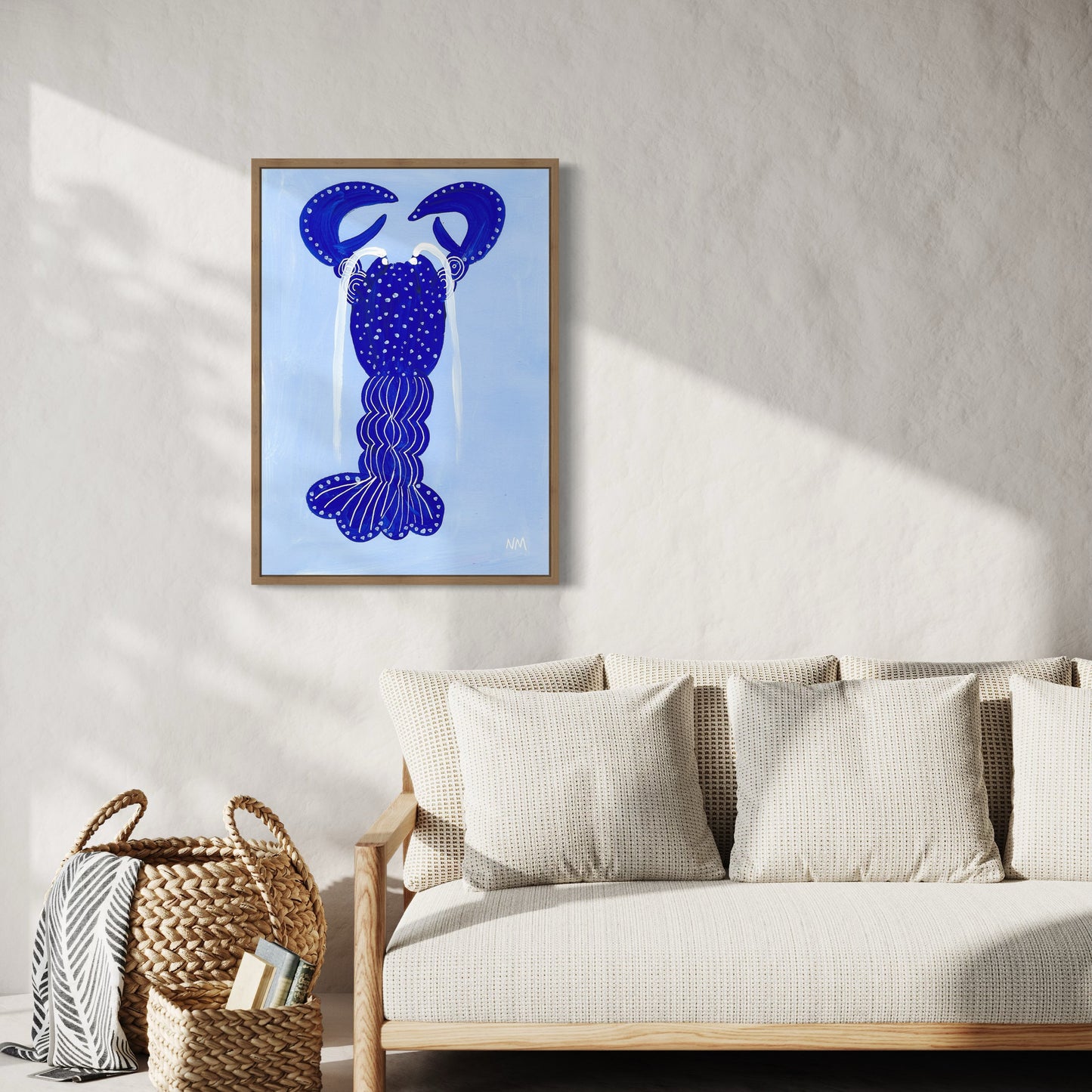 Blue lobster