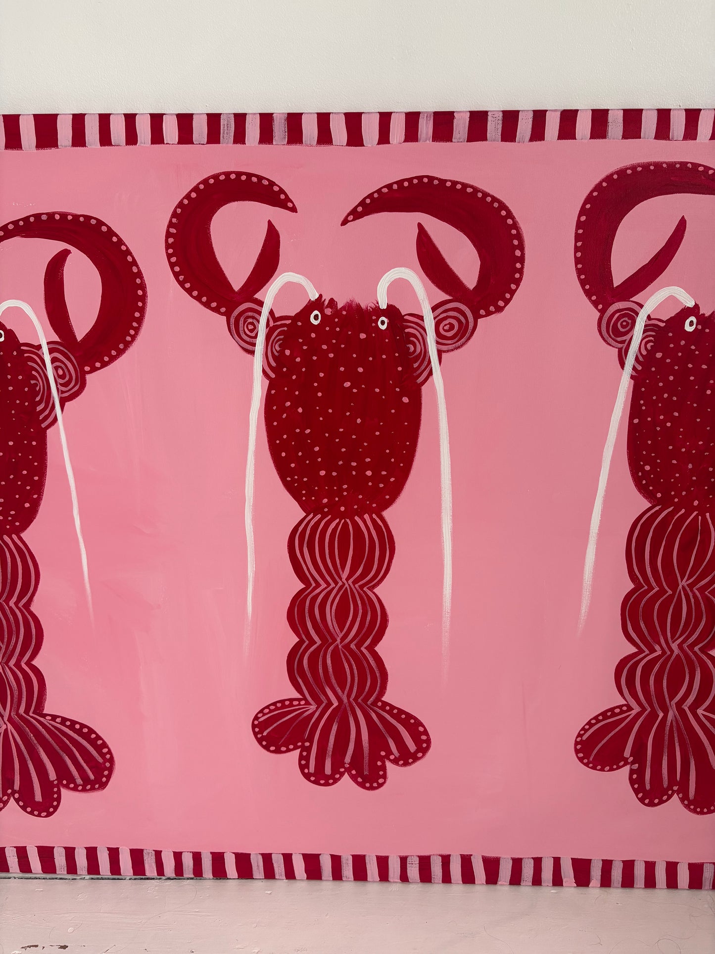 Three Red Lobsters.