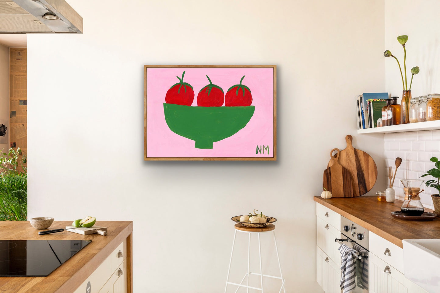 Three tomatos print.