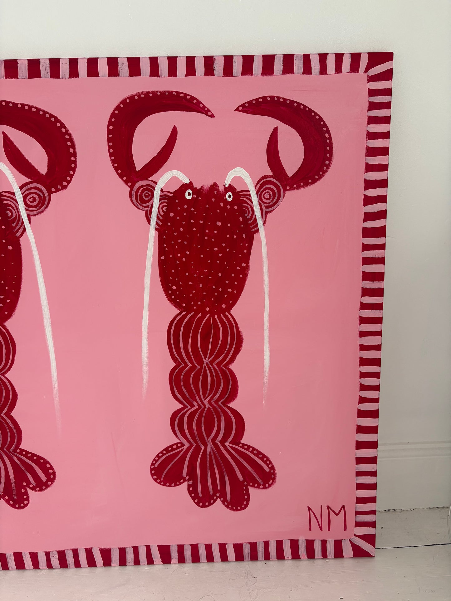 Three Red Lobsters.