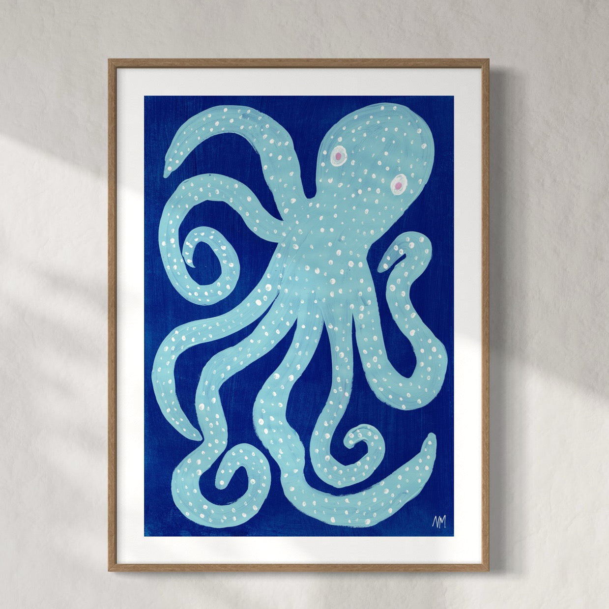 Blue octopus