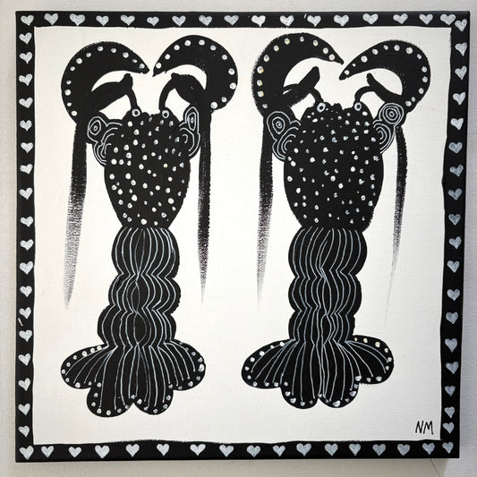 Black love lobsters.