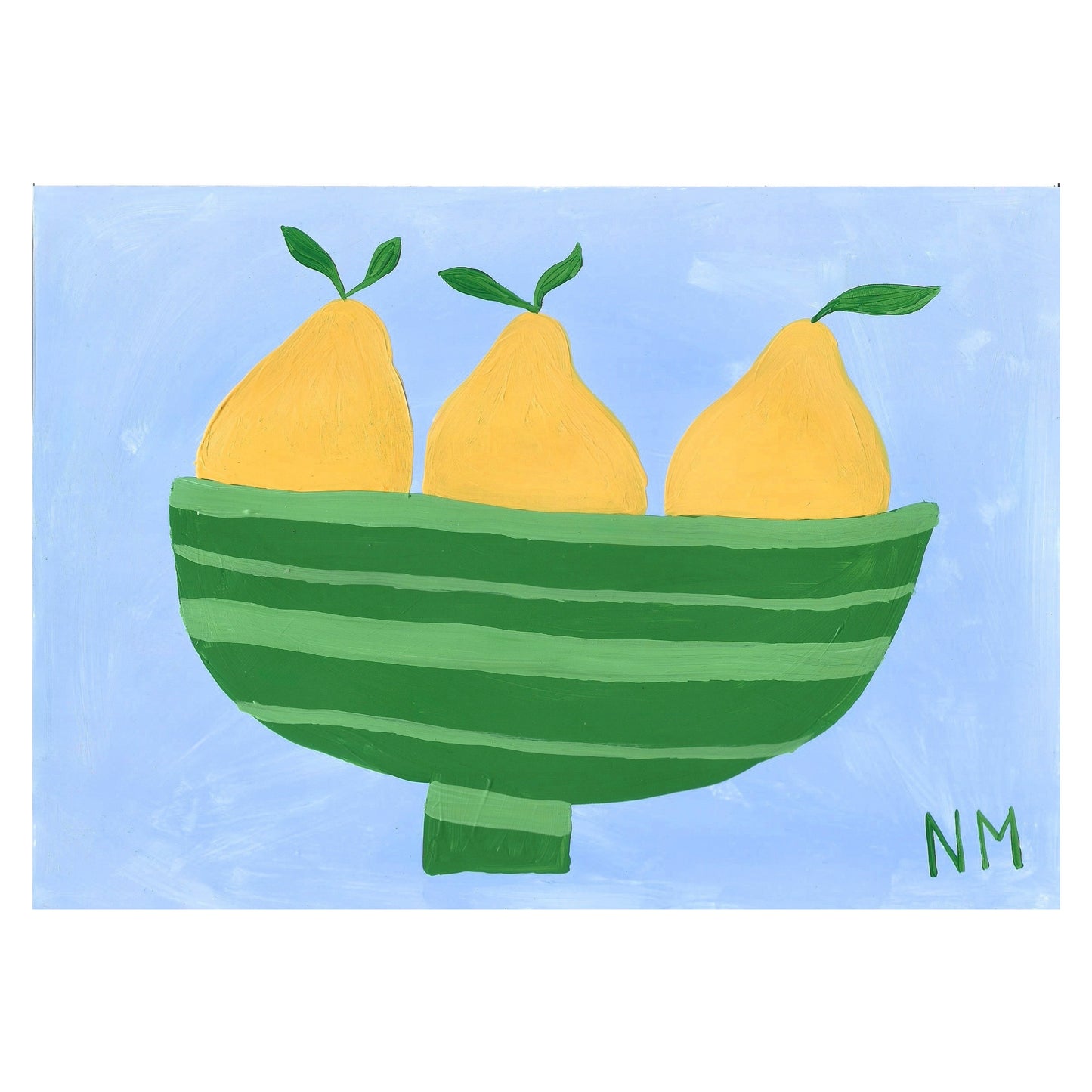 Three lemons print.