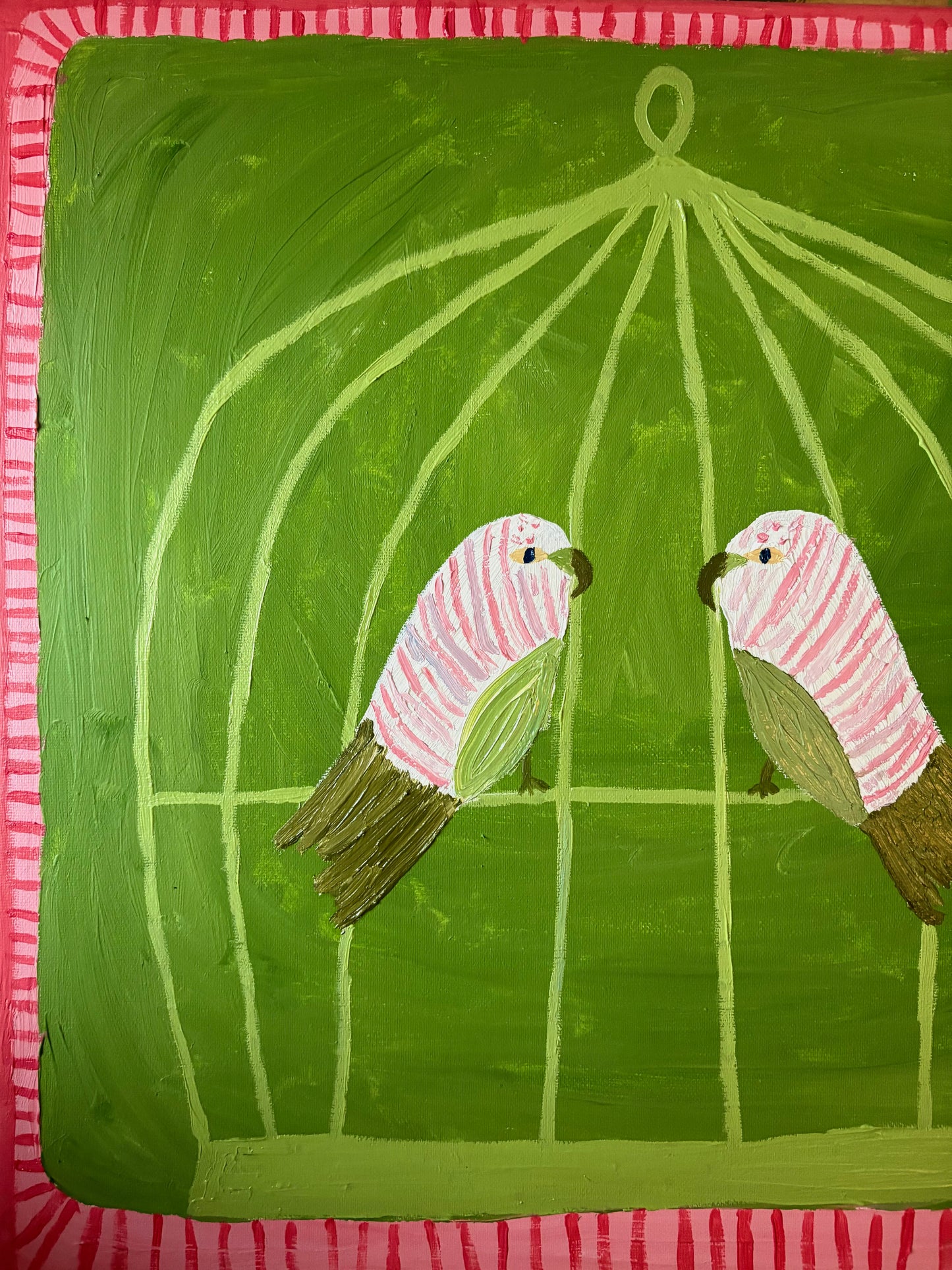 Green Budgies.