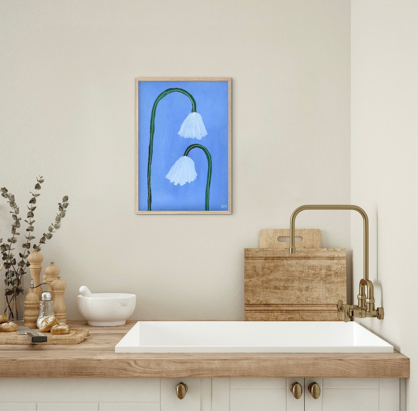 Growing together print.