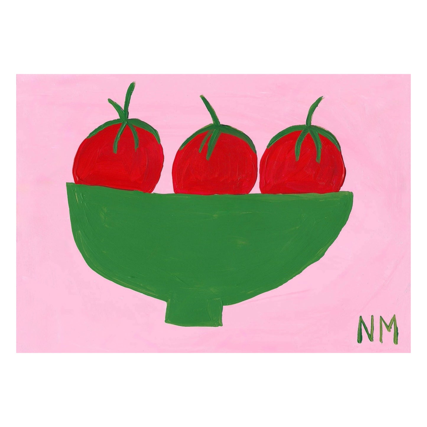 Three tomatos print.