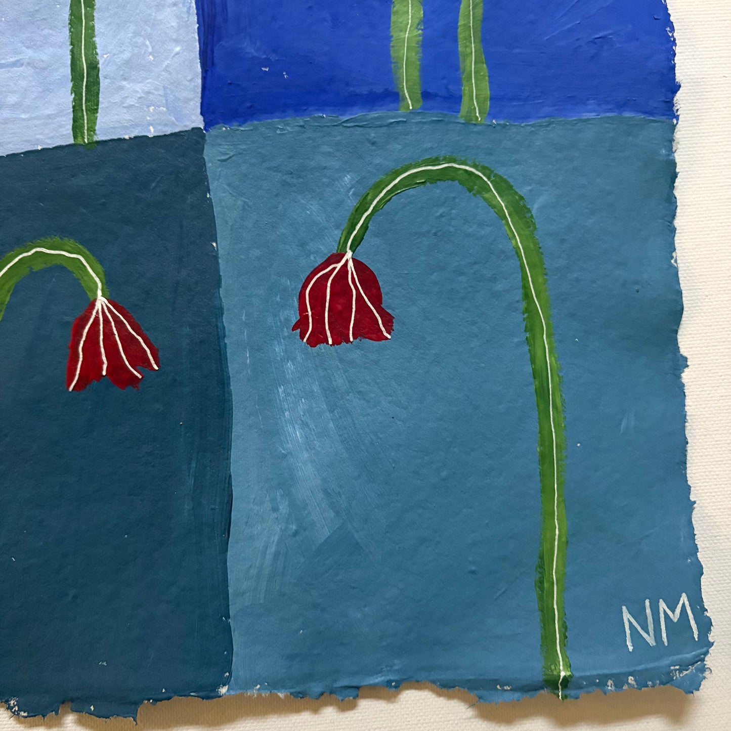 Little red flowers.